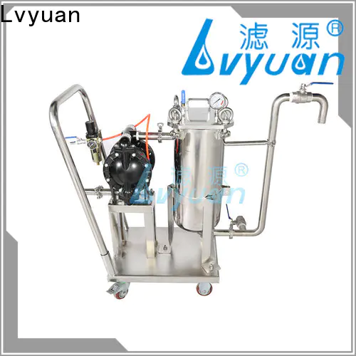 Lvyuan Safe ss bag filter housing wholesaler for water Purifier