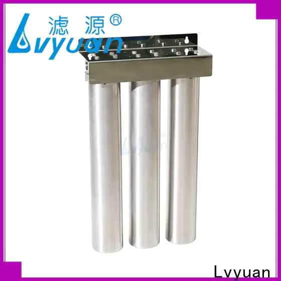 Lvyuan New ss cartridge filter housing factory for water