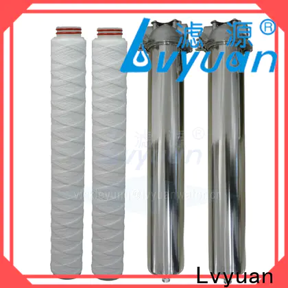 Lvyuan ss316 filter housing suppliers for water purification