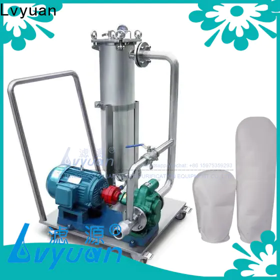 Lvyuan High quality ss bag filter housing wholesaler for desalination