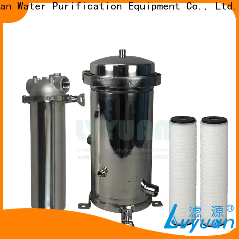 Lvyuan Professional ss cartridge filter housing suppliers for purify
