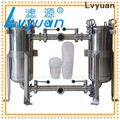 Lvyuan Best stainless steel bag filter housing replace for desalination