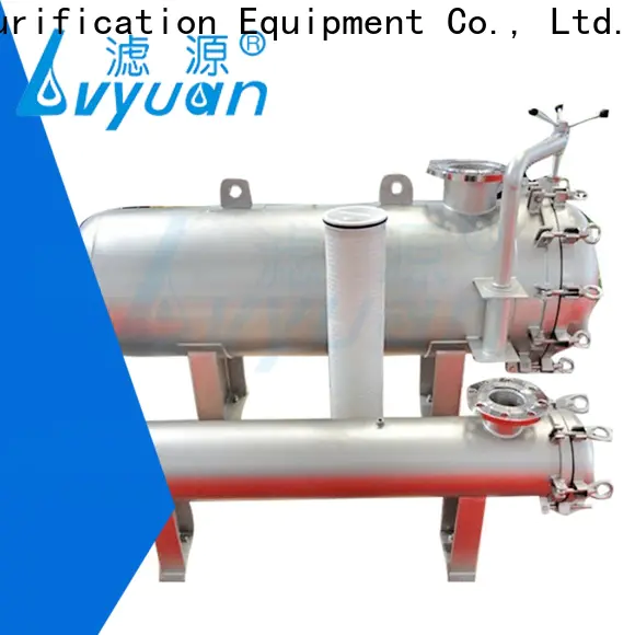 Lvyuan ss316 filter housing exporter for sea water
