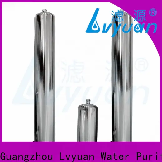 Lvyuan Professional ss cartridge filter housing factory for water
