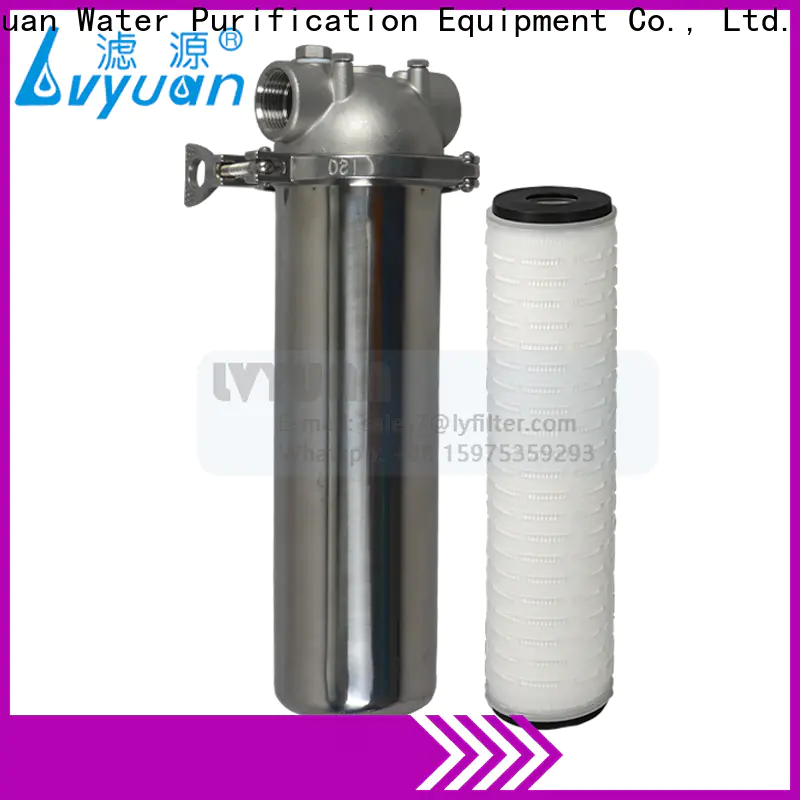 Lvyuan ss cartridge filter housing suppliers for sea water