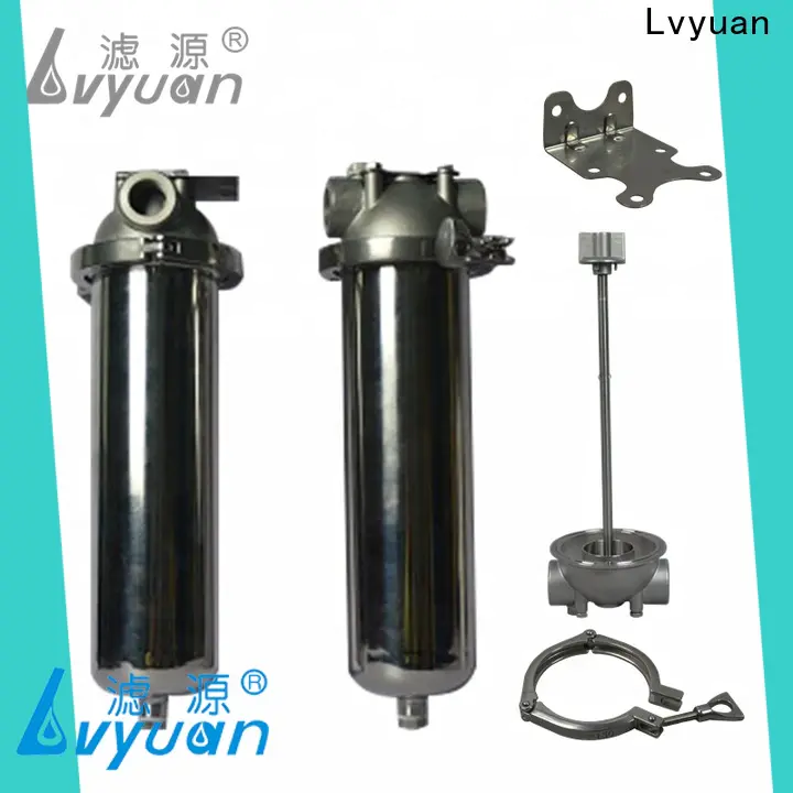 Lvyuan stainless steel cartridge filter housing suppliers for factory