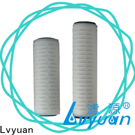Lvyuan pleated water filter cartridge exporter for purify