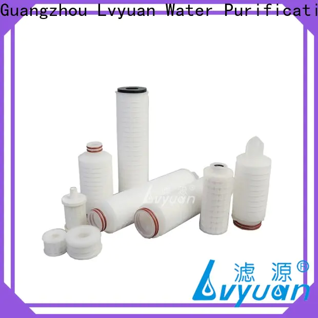 Lvyuan Hot sale pleated water filters wholesaler for factory