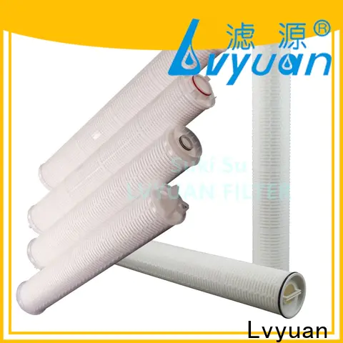 Lvyuan Professional pp pleated filter cartridge factory for water