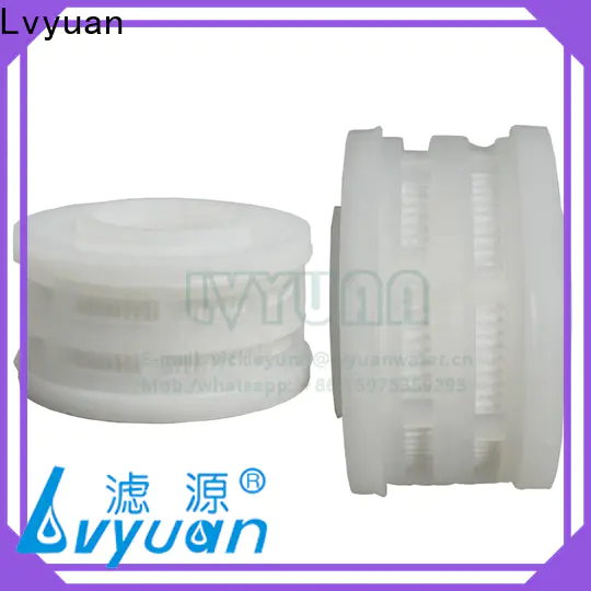 Lvyuan pleated water filter cartridge manufacturers for water purification