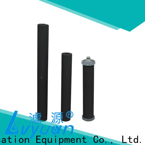 Lvyuan carbon block filter cartridge exporter for purify