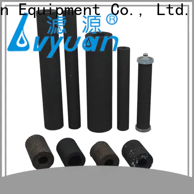 Lvyuan sintered filter cartridge manufacturers for purify