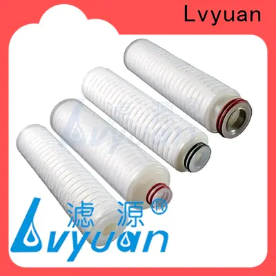 Lvyuan pleated water filter cartridge wholesaler for desalination