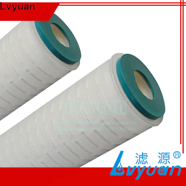 Lvyuan pleated sediment filter suppliers for water Purifier