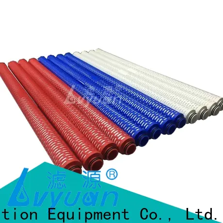 Lvyuan pleated sediment filter factory for industry