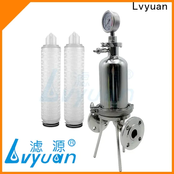Lvyuan High quality pleated water filter cartridge suppliers for sea water