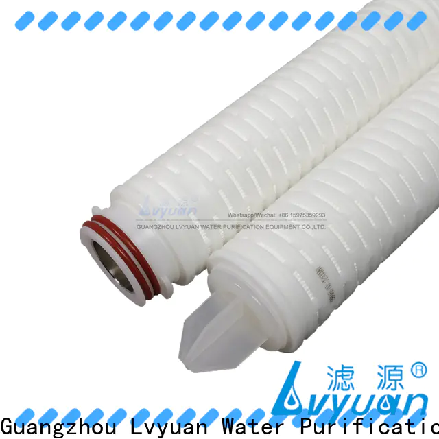 Lvyuan pleated filter cartridge wholesaler for water purification