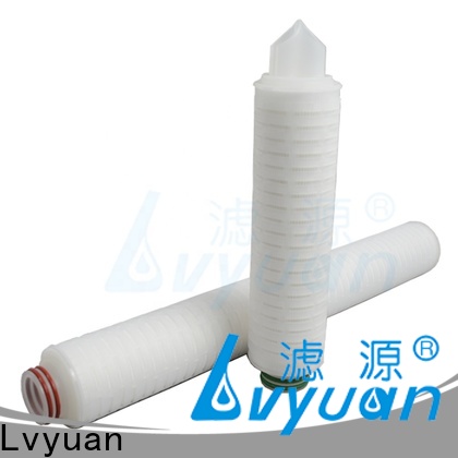 Lvyuan pleated filter cartridge factory for factory