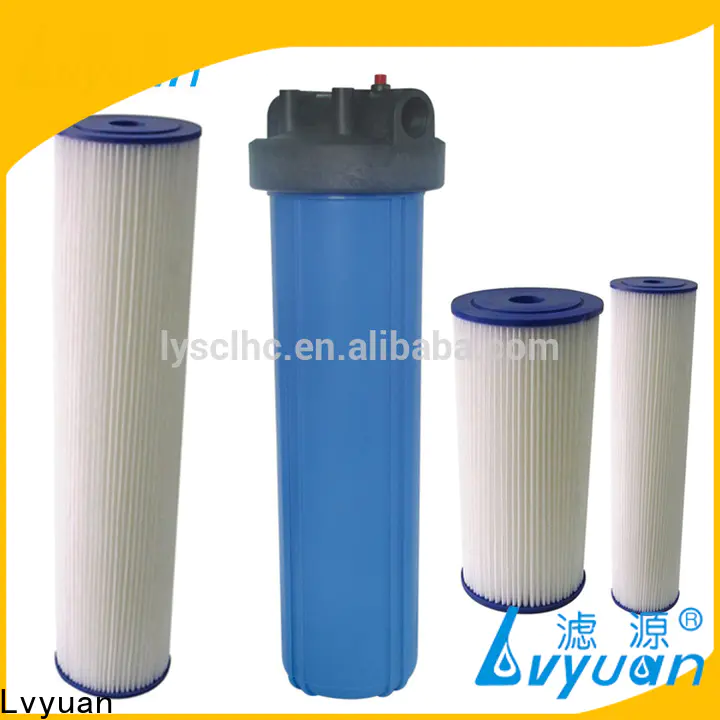 Lvyuan pleated water filter cartridge wholesaler for sea water