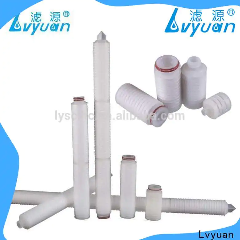 High quality pleated water filter cartridge exporter for factory
