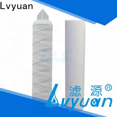 Lvyuan string water filters exporter for industry