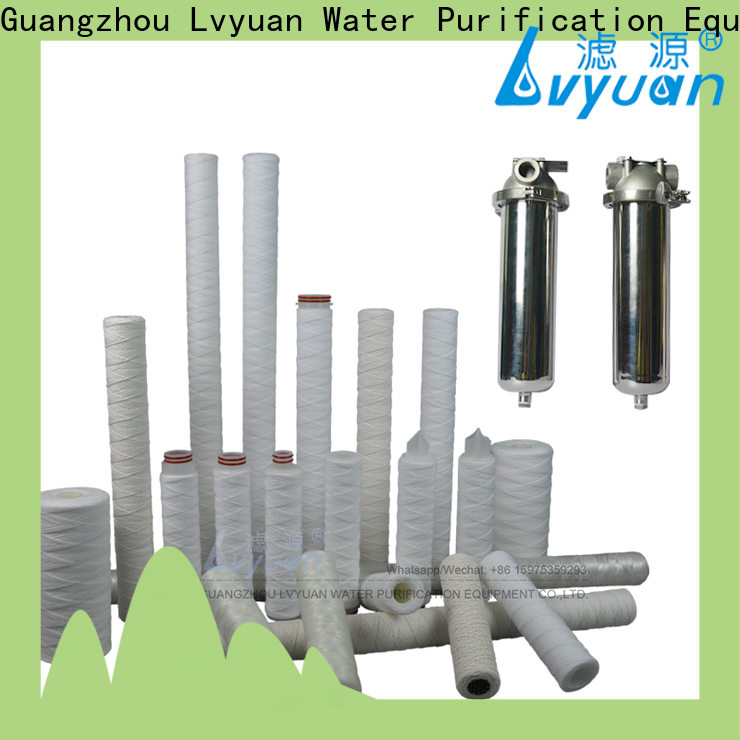 Lvyuan string wound filter cartridge manufacturers for water purification