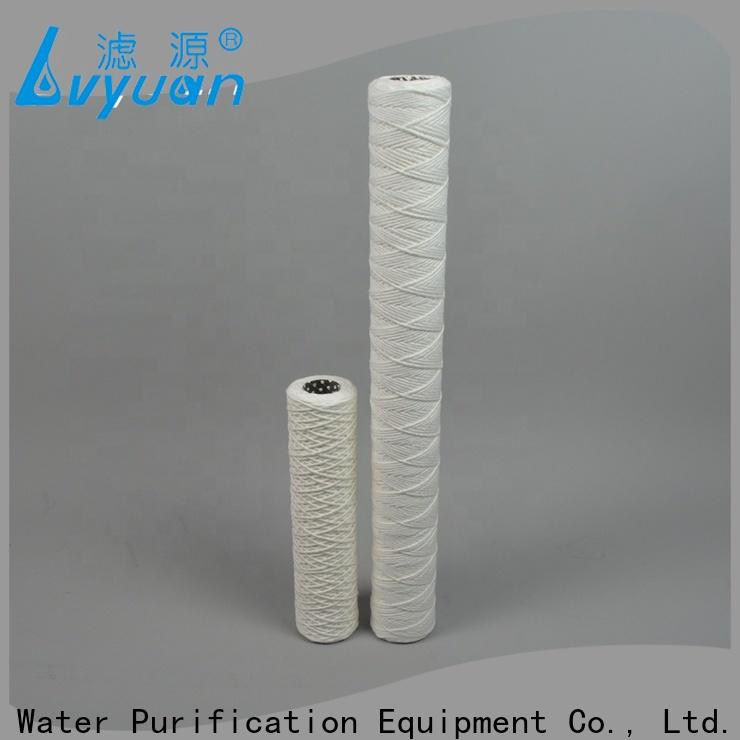 Lvyuan wound filter cartridge factory for desalination