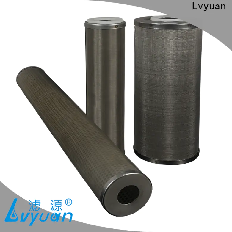 Lvyuan High end sintered stainless steel filter elements factory for water purification