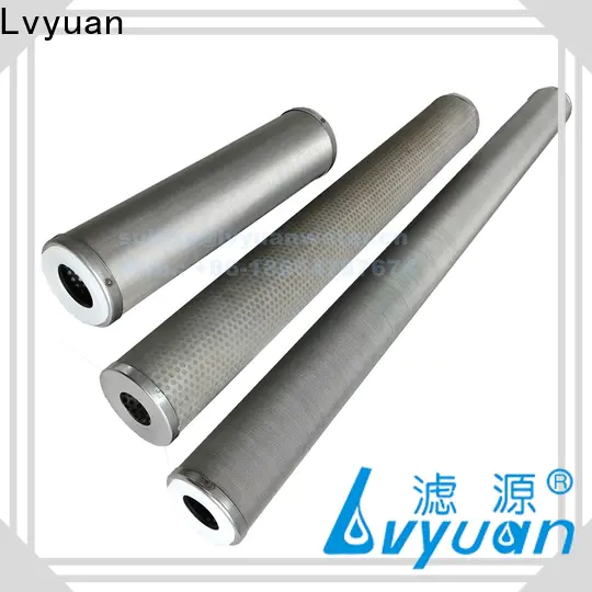 Lvyuan stainless steel sintered filter cartridge suppliers for desalination