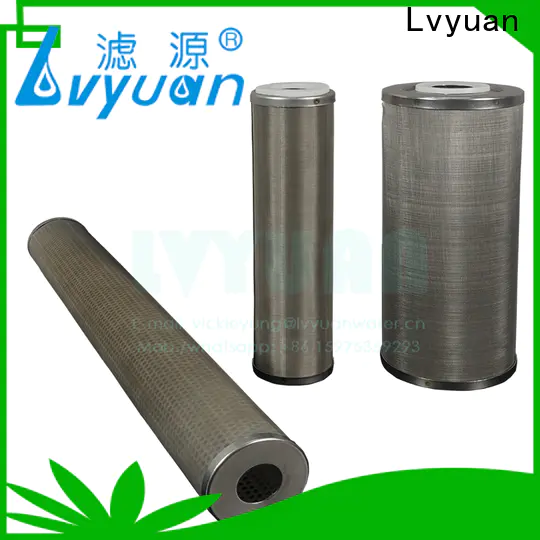 Lvyuan Efficient sintered metal filter cartridge wholesale for desalination