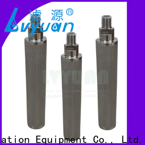 High end stainless steel powder sintered filter exporter for water