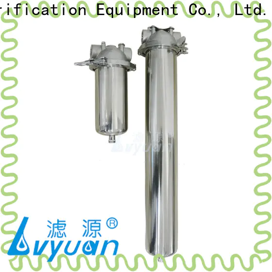 Professional stainless steel cartridge filter housing wholesale for water purification