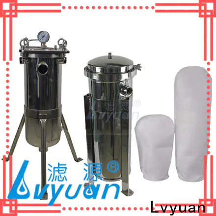 Lvyuan ss bag filter housing wholesaler for desalination