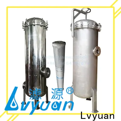 Safe ss cartridge filter housing factory for water