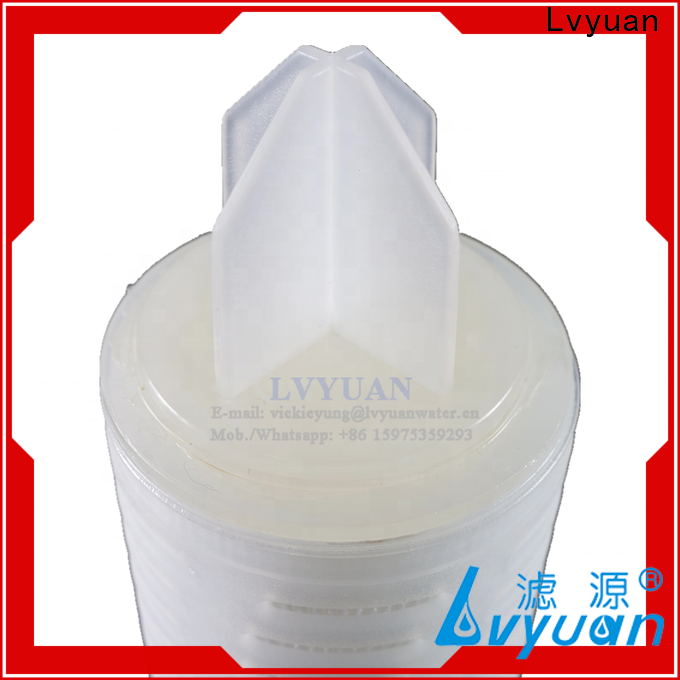 Lvyuan Professional pleated water filter cartridge manufacturers for industry