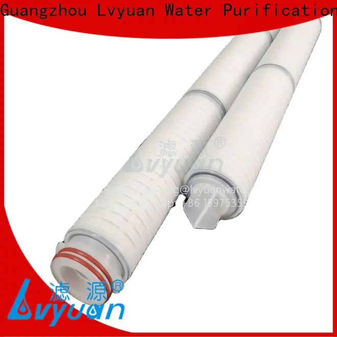 Lvyuan Hot sale pleated sediment filter wholesaler for water Purifier
