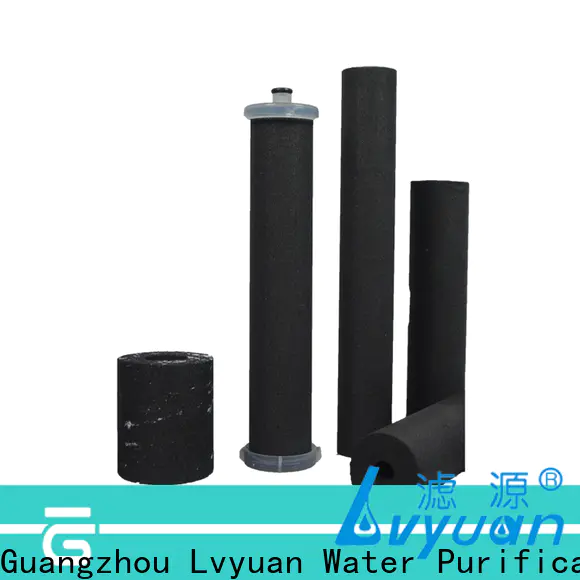 Lvyuan Professional sintered plastic filter exporter for water purification