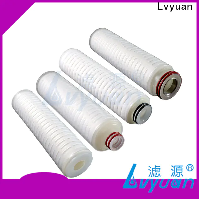 Lvyuan New pleated water filter cartridge exporter for sea water