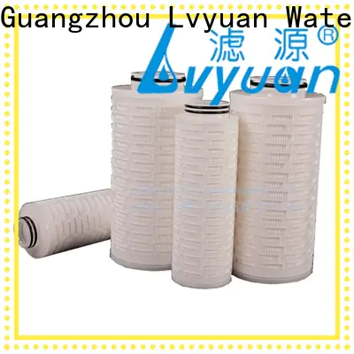 Lvyuan High end pleated water filters replace for industry