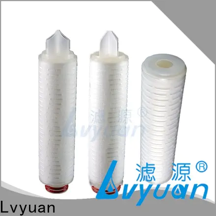 Lvyuan Best pleated sediment filter replace for purify