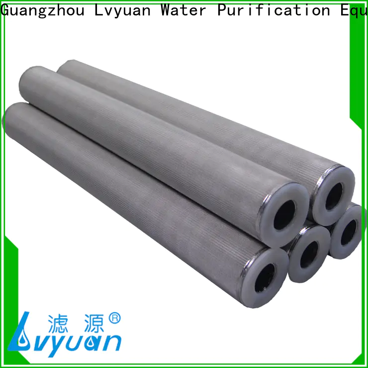 Lvyuan sintered stainless steel filter elements replace for industry