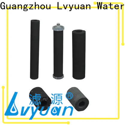 Lvyuan Customized sintered cartridge filter wholesale for water Purifier