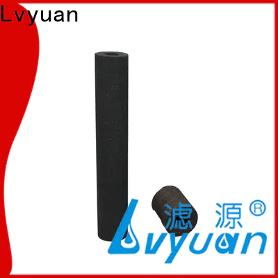 Lvyuan sintered plastic filter factory for water