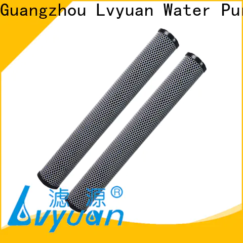 Lvyuan Affordable sintered cartridge filter wholesaler for water Purifier