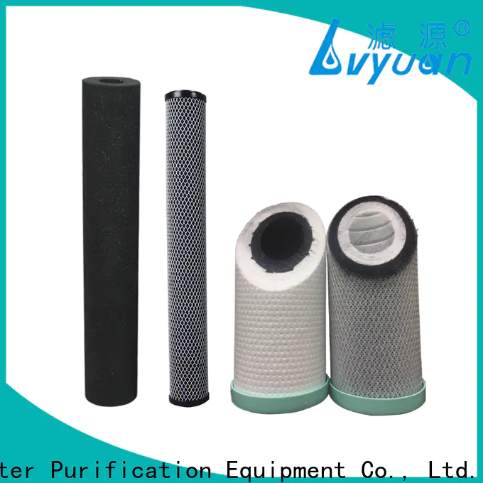 Lvyuan carbon block filter cartridge replace for purify