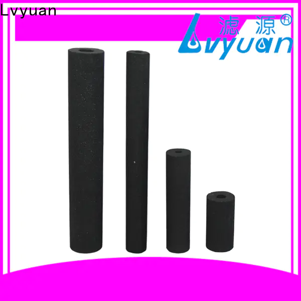 Lvyuan carbon block filter cartridge wholesaler for water purification