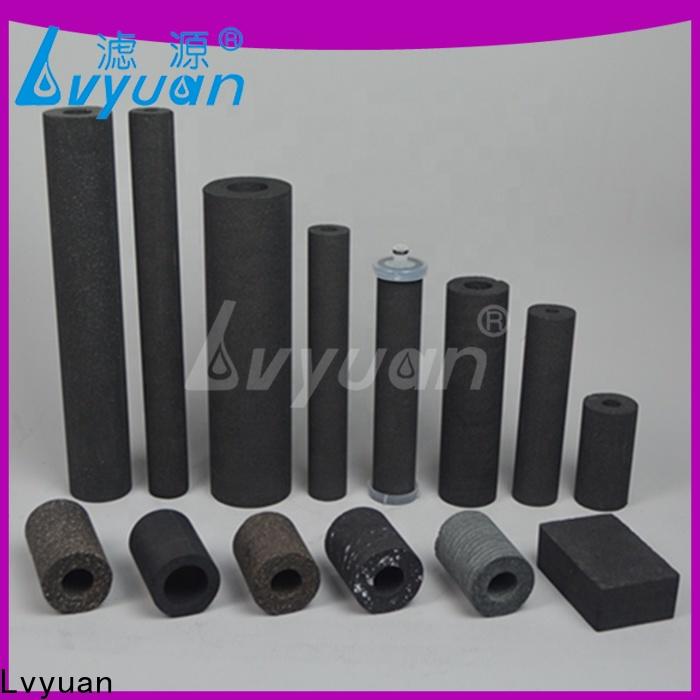 Lvyuan Hot sale sintered filter cartridge exporter for water