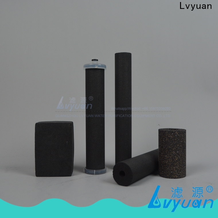 Lvyuan sintered filter cartridge manufacturers for purify