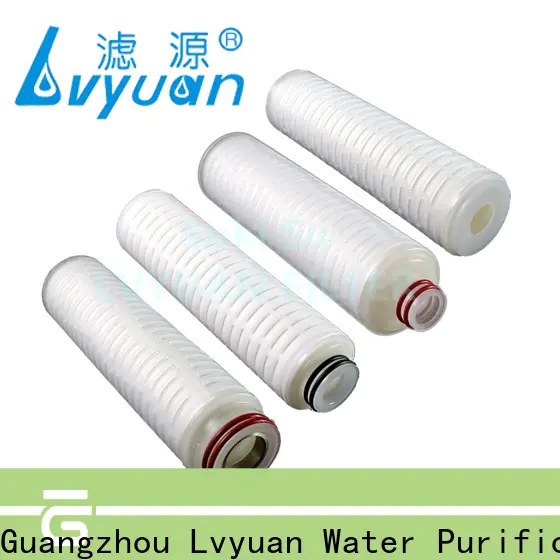 Lvyuan Professional pp pleated filter cartridge wholesaler for water
