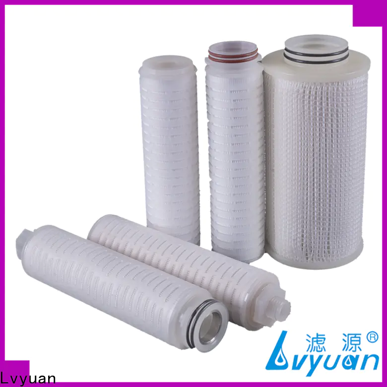 Lvyuan Customized pleated water filter cartridge wholesale for sea water